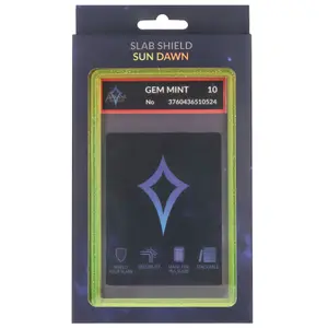 Boîtier de protection rigide pour carte gradée - Sun Dawn - Arkane Shield