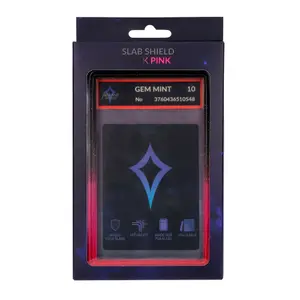 Boîtier de protection rigide pour carte gradée - Dark Pink - Arkane Shield