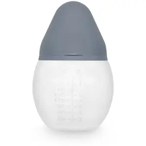 Biberon anti-colique en silicone Blue Grey (240 ml)