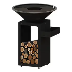 Huilier b.b.o pro pour brasero Ø 98 cm noir Oyat