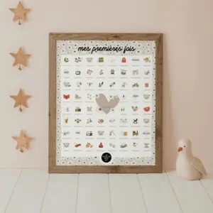 Affiche Mes Premières Fois Ourson (40x50 cm)