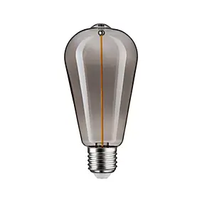 Ampoule LED à filament Floating Shine E27 90lm 2,8W ⌀6,4cm blanc extra chaud, fumé Paulmann
