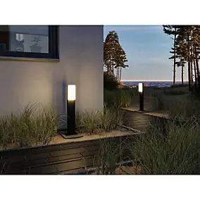 Borne lumineuse extérieure LED gris anthracite 8,5 W IP44 Paulmann Bonnie