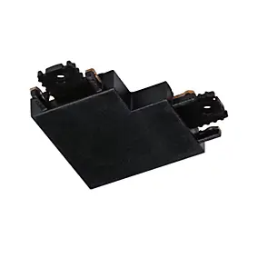 Connecteur électrique d'angle 48 V noir pour rail magnétique Paulmann Veya