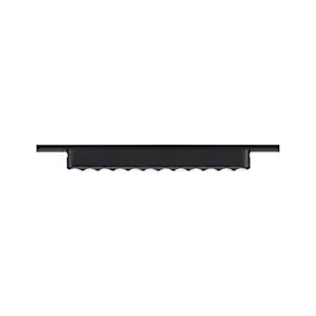 Barre lumineuse LED noir effet brossé L.25,7 cm 1150 lm pour rail magnétique 11,5 W Paulmann Veya