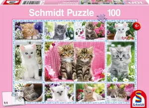 Puzzle 100 pièces - Chatons