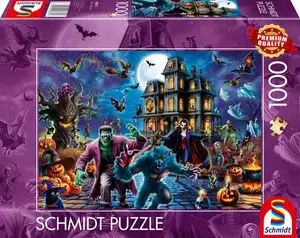 Puzzle 1000 pièces - Nuit d'Halloween