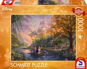 Puzzle 1000 pièces Disney - Kinkade : Pocahontas