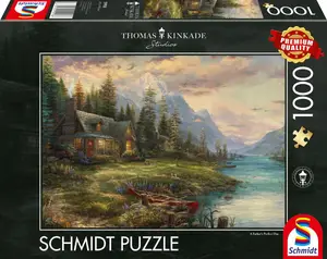 Puzzle 1000 pièces - Kinkade : Excursion le Jour de la Fête des Pères
