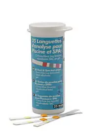 Languettes d'analyse Cl pH TAC Bayrol