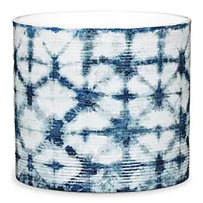 Cache-pot rond céramique bleu 828 Scheurich ø16x h.15 cm