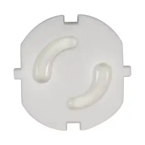 Cache prise protection enfant blanc Abus