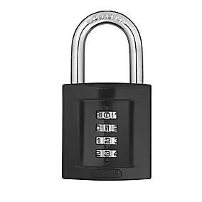 Cadenas à combinaison 50 mm noir Abus