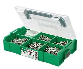 Coffret de vis Spax Tsar Plus Wirox A3J - 700 pièces