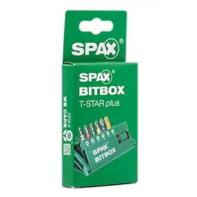 Coffret embouts de vissage torx Spax 6 pièces