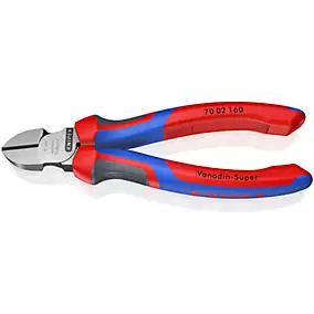 Pince coupante de côté Knipex 70 02 160 longueur 160 mm capacité de coupe Ø 2 mm