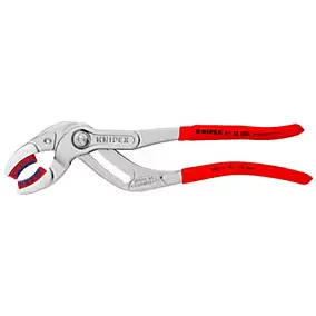Pince pour siphons et connecteurs Knipex 81 13 250 capacité de serrage Ø 10 à 75 mm