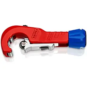 Coupe tube acier inoxydable Knipex Ø35 mm rouge et bleu