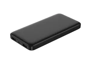 Batterie externe compacte 10000 mAh avec indicateurs lumineux et câble usb