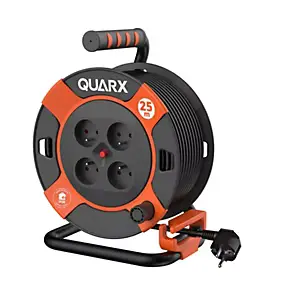 Enrouleur de bricolage Quarx H05VVF 3G1.5 25m