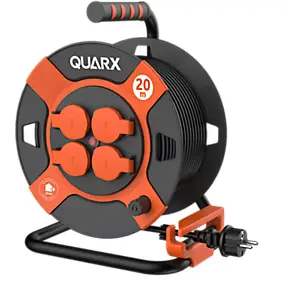 Enrouleur de bricolage avec protection HO7RNF 20m Quarx