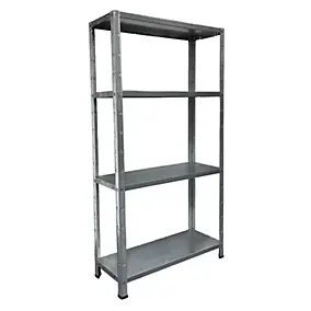 Étagère de garage en acier galvanisé H.180 x L.80 x P.35 cm Schulte Regalwelt Powermax