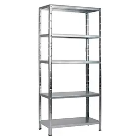 Étagère de garage en acier galvanisé H.200 x L.100 x P.50 cm Schulte Regalwelt Powermax