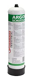 Bouteille d'argon en acier pour soudage MIG 950ml Rothenberger