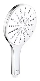 Douchette et flexible chrome rond Grohe Vitalio Smartactive 150 3 jets