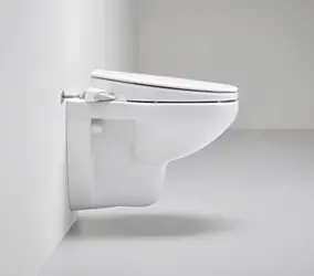 Abattant WC lavant Bau avec frein de chute blanc Grohe