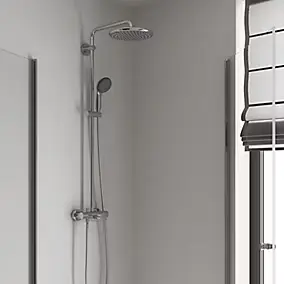 Colonne de douche mécanique chrome Grohe Vitalio Start 250