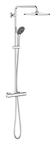 Colonne de douche thermostatique chromé Grohe Vitalio 310