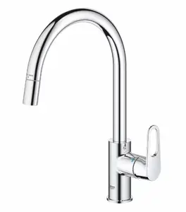 Mitigeur évier "Start Flow" mousseur extractible - H. 35,7 cm