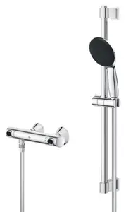 Kit barre de douche thermostatique "Precision Flow" Grohe