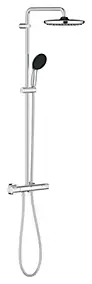 Colonne de douche thermostatique chrome Vitaliostart System 250 Grohe