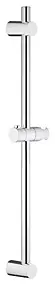 Barre de douche avec support douchette réglable 62 cm chrome Grohe Vitalio