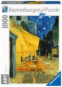 Puzzle 1000 pièces Art - Van Gogh : Terrasse de café, le soir - Ravensburger