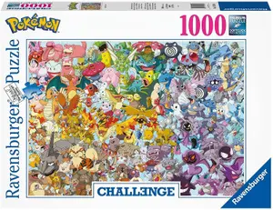 Puzzle pokemon - challenge pokemon 1000 pièces