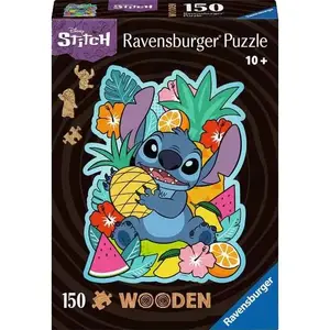 Puzzle 150 pièces bois - Stitch (Ravensburger)