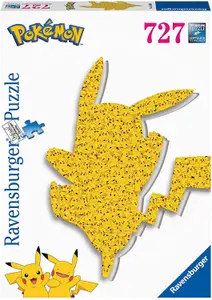 Puzzle 727 pièces Pokémon - Puzzle en forme de Pikachu