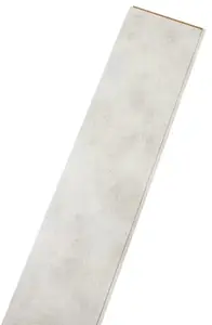 Corniche en bois gris blanc pour plafond - l. 202 mm L. 2600 mm Ép. 8 cm