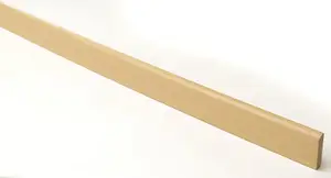 Chant plat chêne - L. 260 cm x l. 25 x Ep. 6 mm