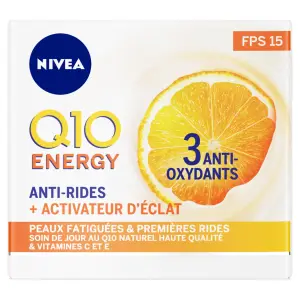 NIVEA Q10 Plus C soin de jour anti-rides energie peaux fatiguées & 1ères rides 50ml