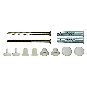 2 vis laiton de fixation pour wc Fischer W/CH 6X70mm