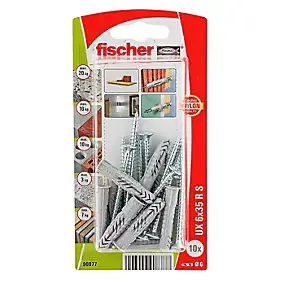10 chevilles universelles Fischer Ø6x35mm