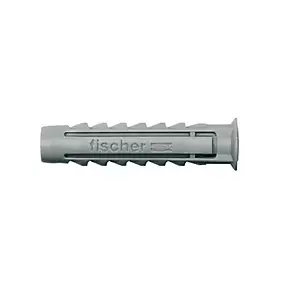 6 chevilles pour murs pleins Fischer Ø12x60mm