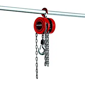 Palan à chaîne 1000 kg, hauteur de levage 2,5 m, Einhell TC‑CH 1000