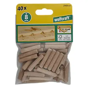 Tourillons Ø8x40 x40