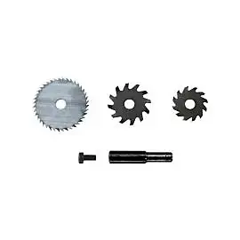 3 fraises pour perceuses Wolfcraft+ tige 8,5 mm