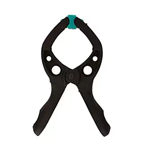 4 pinces à ressort à bec long Wolfcraft Microfix 30 mm